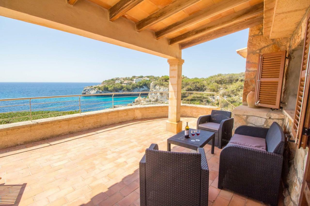 Beautiful Private Villa On The Sea Santanyi Bagian luar foto