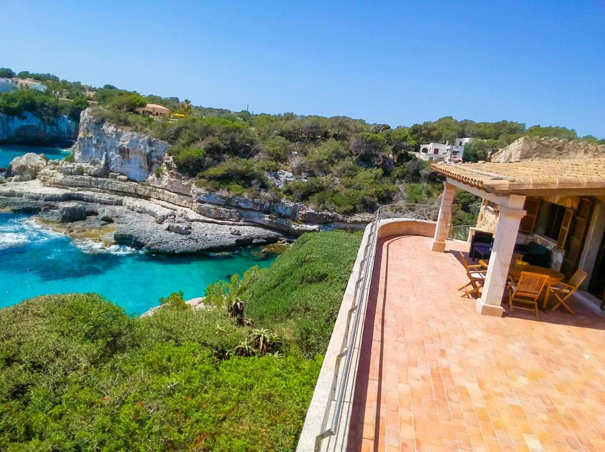 Beautiful Private Villa On The Sea Santanyi Bagian luar foto