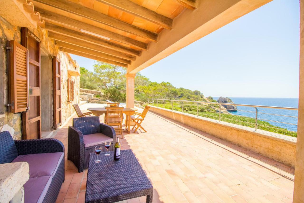 Beautiful Private Villa On The Sea Santanyi Bagian luar foto