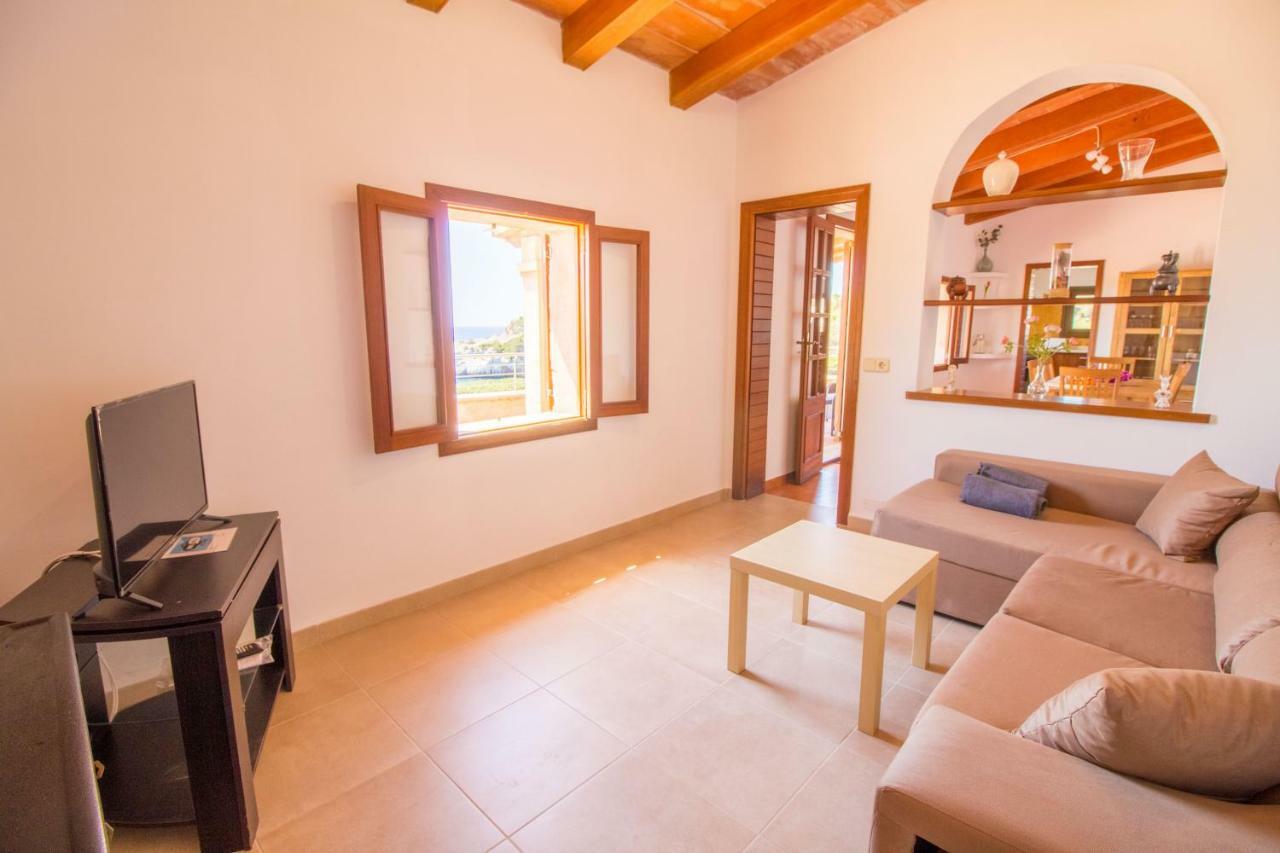 Beautiful Private Villa On The Sea Santanyi Bagian luar foto